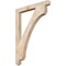 Ekena Millwork Legacy Arts & Crafts Smooth Bracket, Douglas Fir, 3 1/2"W x 36"D x 48"H BKT04X36X48LEC03SDF - alternate 1